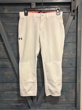 Women’s Under Armour White Softball Pants